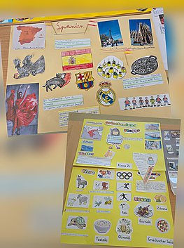 Plakate Spanien und Griechenland