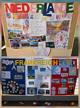 Plakate Niederlande und Frankreich